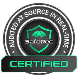 SafeRec Logo 266px